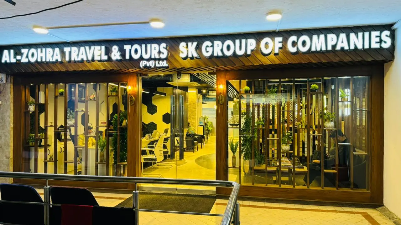 Al Zohra Office Exterior, Al Zohra Travel & Tours, Islamabad
